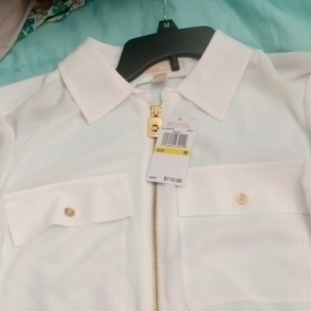 Women's Micheal kors short sleeve shirt